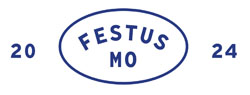 Crispy Edges logo with Festus 2024